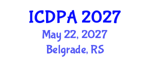 International Conference on Developmental Psychology and Adolescence (ICDPA) May 22, 2027 - Belgrade, Serbia International Conference on Developmental Psychology and Adolescence (ICDPA) May 22, 2027 - Belgrade, Serbia