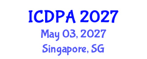 International Conference on Developmental Psychology and Adolescence (ICDPA) May 03, 2027 - Singapore, Singapore International Conference on Developmental Psychology and Adolescence (ICDPA) May 03, 2027 - Singapore, Singapore