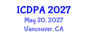 International Conference on Developmental Psychology and Adolescence (ICDPA) May 20, 2027 - Vancouver, Canada International Conference on Developmental Psychology and Adolescence (ICDPA) May 20, 2027 - Vancouver, Canada