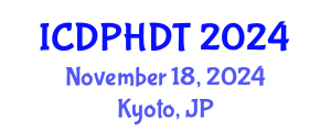 International Conference on Developmental Psychology, Human Development and Theories (ICDPHDT) November 18, 2024 - Kyoto, Japan