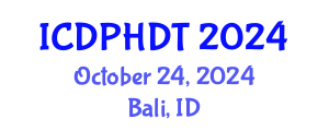 International Conference on Developmental Psychology, Human Development and Theories (ICDPHDT) October 24, 2024 - Bali, Indonesia