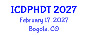 International Conference on Developmental Psychology, Human Development and Theories (ICDPHDT) February 17, 2027 - Bogota, Colombia International Conference on Developmental Psychology, Human Development and Theories (ICDPHDT) February 17, 2027 - Bogota, Colombia