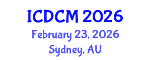 International Conference on Developments in Copula Models (ICDCM) February 23, 2026 - Sydney, Australia International Conference on Developments in Copula Models (ICDCM) February 23, 2026 - Sydney, Australia