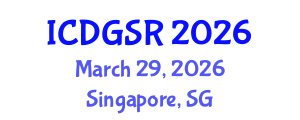 International Conference on Developments in General Surgery Research (ICDGSR) March 29, 2026 - Singapore, Singapore