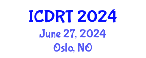 International Conference on Developments in Rehabilitation Technologies (ICDRT) June 27, 2024 - Oslo, Norway