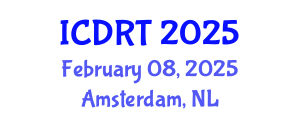 International Conference on Developments in Rehabilitation Technologies (ICDRT) February 08, 2025 - Amsterdam, Netherlands