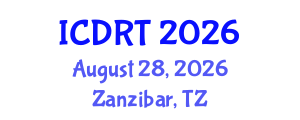 International Conference on Developments in Rehabilitation Technologies (ICDRT) August 28, 2026 - Zanzibar, Tanzania International Conference on Developments in Rehabilitation Technologies (ICDRT) August 28, 2026 - Zanzibar, Tanzania