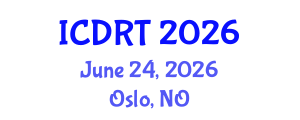 International Conference on Developments in Rehabilitation Technologies (ICDRT) June 24, 2026 - Oslo, Norway