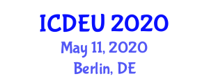 International Conference on Diabetes and Endocrinology Utilitarian (ICDEU) May 11, 2020 - Berlin, Germany