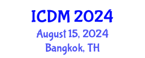 International Conference on Diabetes and Metabolism (ICDM) August 15, 2024 - Bangkok, Thailand