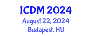 International Conference on Diabetes and Metabolism (ICDM) August 22, 2024 - Budapest, Hungary