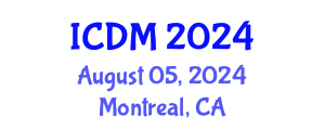 International Conference on Diabetes and Metabolism (ICDM) August 05, 2024 - Montreal, Canada