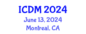 International Conference on Diabetes and Metabolism (ICDM) June 13, 2024 - Montreal, Canada