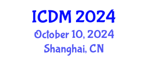 International Conference on Diabetes and Metabolism (ICDM) October 10, 2024 - Shanghai, China