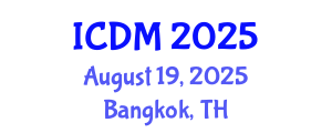 International Conference on Diabetes and Metabolism (ICDM) August 19, 2025 - Bangkok, Thailand