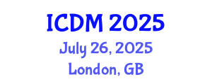 International Conference on Diabetes and Metabolism (ICDM) July 26, 2025 - London, United Kingdom