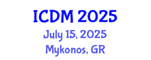 International Conference on Diabetes and Metabolism (ICDM) July 15, 2025 - Mykonos, Greece