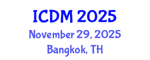 International Conference on Diabetes and Metabolism (ICDM) November 29, 2025 - Bangkok, Thailand