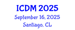 International Conference on Diabetes and Metabolism (ICDM) September 16, 2025 - Santiago, Chile