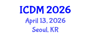 International Conference on Diabetes and Metabolism (ICDM) April 13, 2026 - Seoul, Republic of Korea International Conference on Diabetes and Metabolism (ICDM) April 13, 2026 - Seoul, Republic of Korea