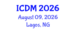 International Conference on Diabetes and Metabolism (ICDM) August 09, 2026 - Lagos, Nigeria International Conference on Diabetes and Metabolism (ICDM) August 09, 2026 - Lagos, Nigeria