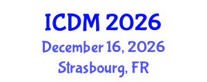 International Conference on Diabetes and Metabolism (ICDM) December 16, 2026 - Strasbourg, France International Conference on Diabetes and Metabolism (ICDM) December 16, 2026 - Strasbourg, France