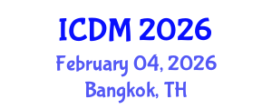 International Conference on Diabetes and Metabolism (ICDM) February 04, 2026 - Bangkok, Thailand