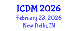 International Conference on Diabetes and Metabolism (ICDM) February 23, 2026 - New Delhi, India International Conference on Diabetes and Metabolism (ICDM) February 23, 2026 - New Delhi, India