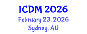 International Conference on Diabetes and Metabolism (ICDM) February 23, 2026 - Sydney, Australia International Conference on Diabetes and Metabolism (ICDM) February 23, 2026 - Sydney, Australia