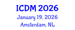 International Conference on Diabetes and Metabolism (ICDM) January 19, 2026 - Amsterdam, Netherlands International Conference on Diabetes and Metabolism (ICDM) January 19, 2026 - Amsterdam, Netherlands