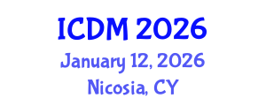 International Conference on Diabetes and Metabolism (ICDM) January 12, 2026 - Nicosia, Cyprus International Conference on Diabetes and Metabolism (ICDM) January 12, 2026 - Nicosia, Cyprus