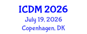 International Conference on Diabetes and Metabolism (ICDM) July 19, 2026 - Copenhagen, Denmark International Conference on Diabetes and Metabolism (ICDM) July 19, 2026 - Copenhagen, Denmark