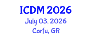 International Conference on Diabetes and Metabolism (ICDM) July 03, 2026 - Corfu, Greece International Conference on Diabetes and Metabolism (ICDM) July 03, 2026 - Corfu, Greece