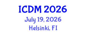 International Conference on Diabetes and Metabolism (ICDM) July 19, 2026 - Helsinki, Finland International Conference on Diabetes and Metabolism (ICDM) July 19, 2026 - Helsinki, Finland