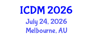International Conference on Diabetes and Metabolism (ICDM) July 24, 2026 - Melbourne, Australia International Conference on Diabetes and Metabolism (ICDM) July 24, 2026 - Melbourne, Australia