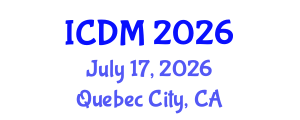 International Conference on Diabetes and Metabolism (ICDM) July 17, 2026 - Quebec City, Canada International Conference on Diabetes and Metabolism (ICDM) July 17, 2026 - Quebec City, Canada