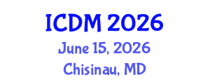 International Conference on Diabetes and Metabolism (ICDM) June 15, 2026 - Chisinau, Republic of Moldova International Conference on Diabetes and Metabolism (ICDM) June 15, 2026 - Chisinau, Republic of Moldova