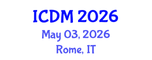 International Conference on Diabetes and Metabolism (ICDM) May 03, 2026 - Rome, Italy