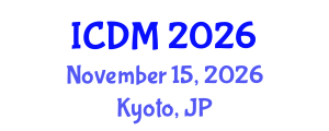 International Conference on Diabetes and Metabolism (ICDM) November 15, 2026 - Kyoto, Japan International Conference on Diabetes and Metabolism (ICDM) November 15, 2026 - Kyoto, Japan
