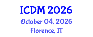 International Conference on Diabetes and Metabolism (ICDM) October 04, 2026 - Florence, Italy International Conference on Diabetes and Metabolism (ICDM) October 04, 2026 - Florence, Italy