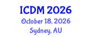 International Conference on Diabetes and Metabolism (ICDM) October 18, 2026 - Sydney, Australia International Conference on Diabetes and Metabolism (ICDM) October 18, 2026 - Sydney, Australia