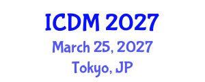 International Conference on Diabetes and Metabolism (ICDM) March 25, 2027 - Tokyo, Japan International Conference on Diabetes and Metabolism (ICDM) March 25, 2027 - Tokyo, Japan