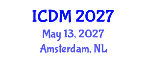 International Conference on Diabetes and Metabolism (ICDM) May 13, 2027 - Amsterdam, Netherlands International Conference on Diabetes and Metabolism (ICDM) May 13, 2027 - Amsterdam, Netherlands