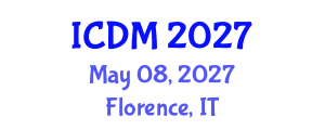 International Conference on Diabetes and Metabolism (ICDM) May 08, 2027 - Florence, Italy International Conference on Diabetes and Metabolism (ICDM) May 08, 2027 - Florence, Italy