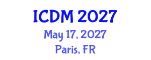 International Conference on Diabetes and Metabolism (ICDM) May 17, 2027 - Paris, France International Conference on Diabetes and Metabolism (ICDM) May 17, 2027 - Paris, France