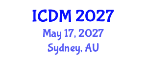 International Conference on Diabetes and Metabolism (ICDM) May 17, 2027 - Sydney, Australia International Conference on Diabetes and Metabolism (ICDM) May 17, 2027 - Sydney, Australia