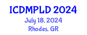 International Conference on Diagnostic Molecular Pathology and Laboratory Diagnosis (ICDMPLD) July 18, 2024 - Rhodes, Greece