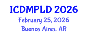 International Conference on Diagnostic Molecular Pathology and Laboratory Diagnosis (ICDMPLD) February 25, 2026 - Buenos Aires, Argentina