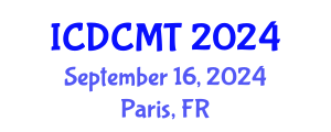 International Conference on Diamond, Carbon Materials and Technology (ICDCMT) September 16, 2024 - Paris, France