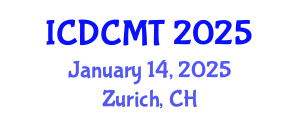 International Conference on Diamond, Carbon Materials and Technology (ICDCMT) January 14, 2025 - Zurich, Switzerland